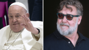 Papa Francesco morto, il dolore di Russell Crowe: "Giornata triste per i fedeli"