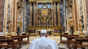 Papa Francesco, nuovo blitz a sorpresa a Santa Maria Maggiore
