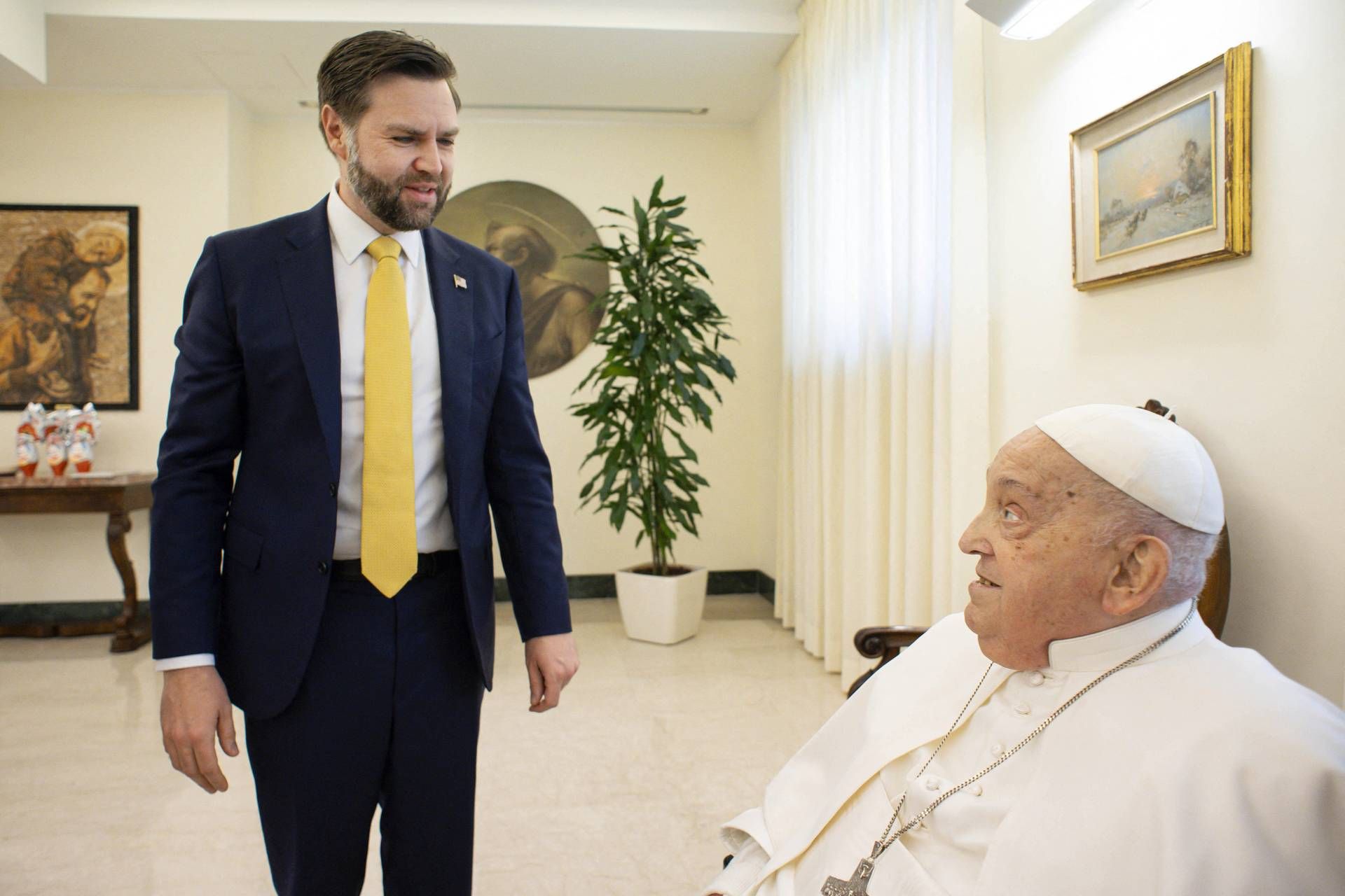 Papa Francesco, Vance: "Un grande Pastore, ho potuto dirgli che prego per lui"