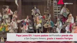 Papa Leone XIV, a Napoli arriva il pastore del presepe dedicato al nuovo pontefice