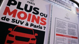 Parigi e il referendum 'anti-Suv': triplicato il costo dei parcheggi