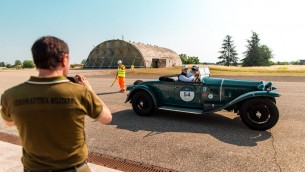 Partita l'ottava tappa della 1000 Miglia