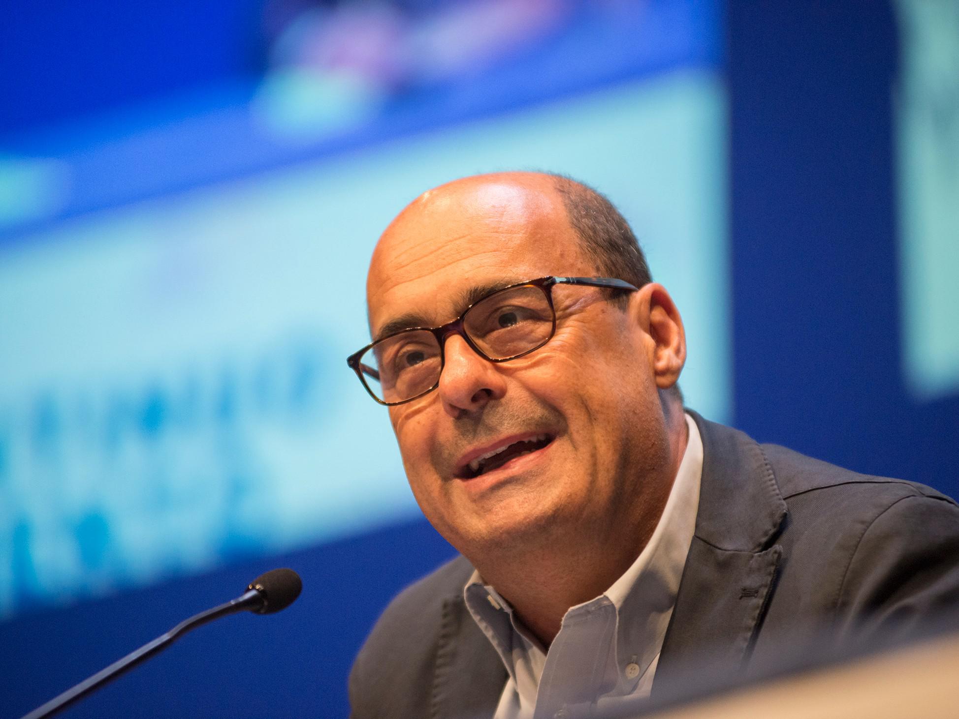 Pd, Zingaretti: "Congresso nel 2023"