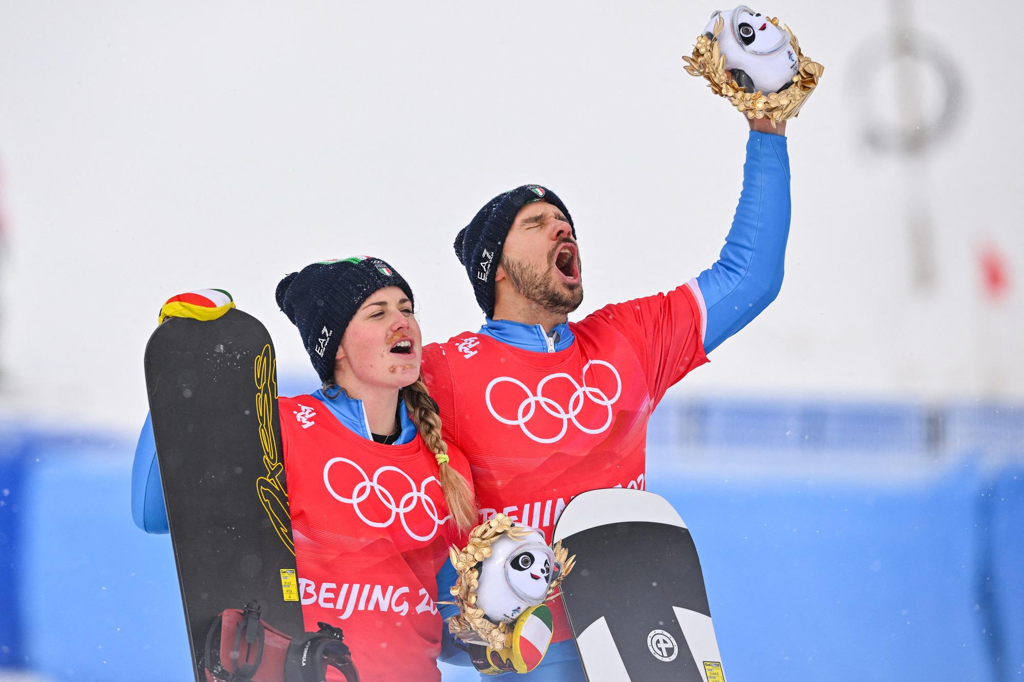 Pechino 2022, Moioli-Visintin d'argento nello snowboard