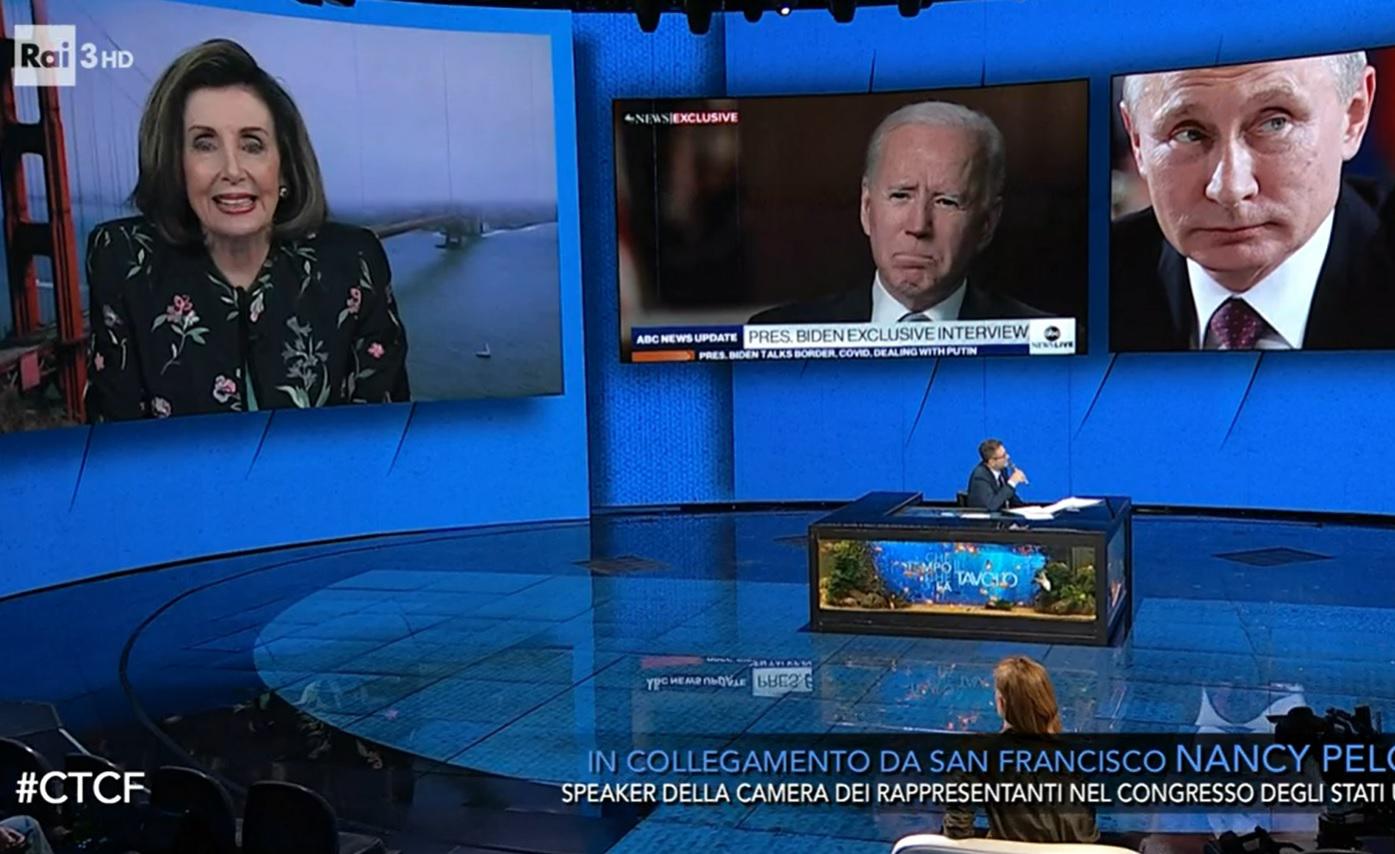 Pelosi e le accuse di Biden: "Putin un assassino? Lo è"