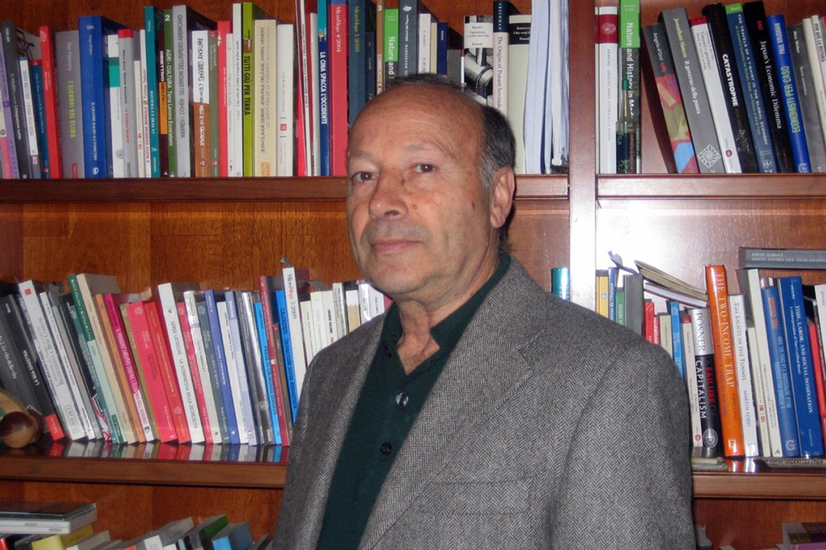 Il professore Piero Bevilacqua