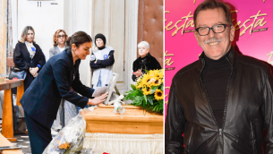 Pietro Genuardi, la moglie Linda al funerale: "Gli ho detto tutti i giorni che lo amavo"