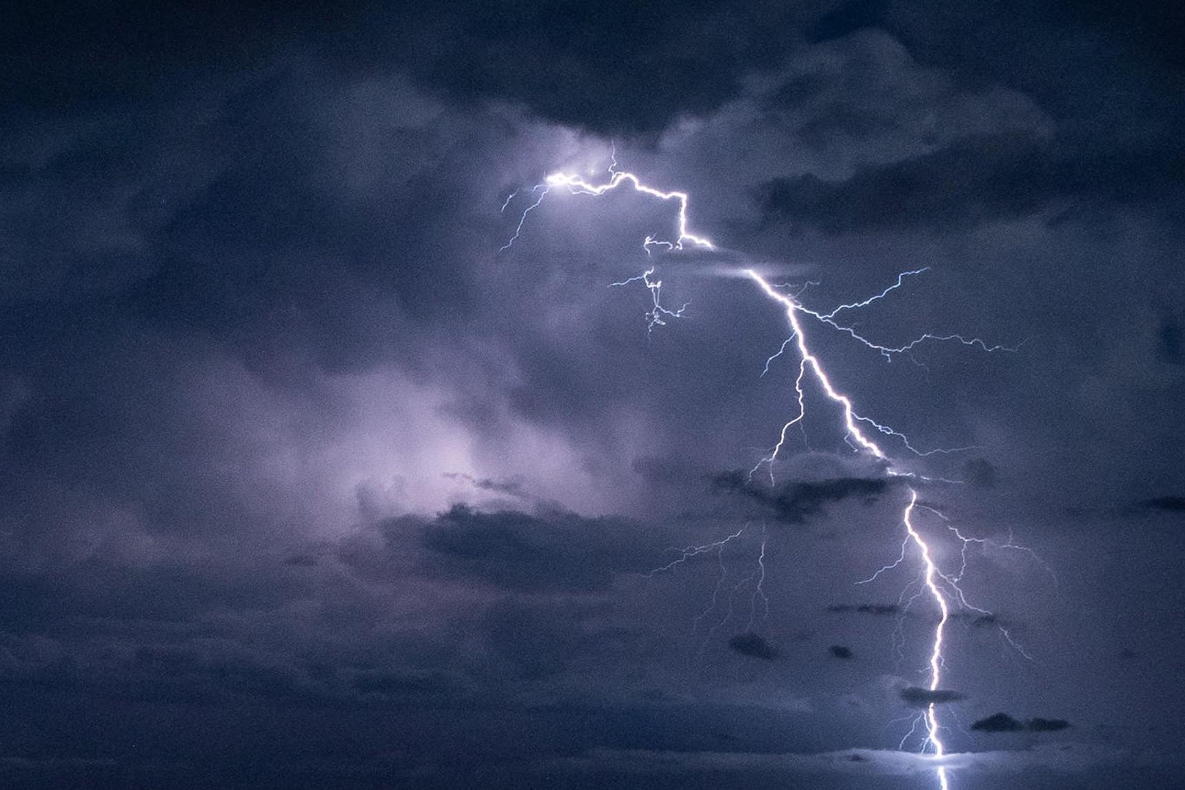 Piogge e temporali, allerta gialla sulla Sardegna