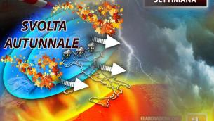 Piogge su tutta Italia da martedì 14 settembre, estate finita?