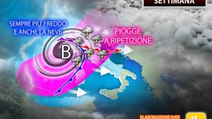 Pioggia diffusa e maltempo sul weekend: il meteo fino al 15 maggio