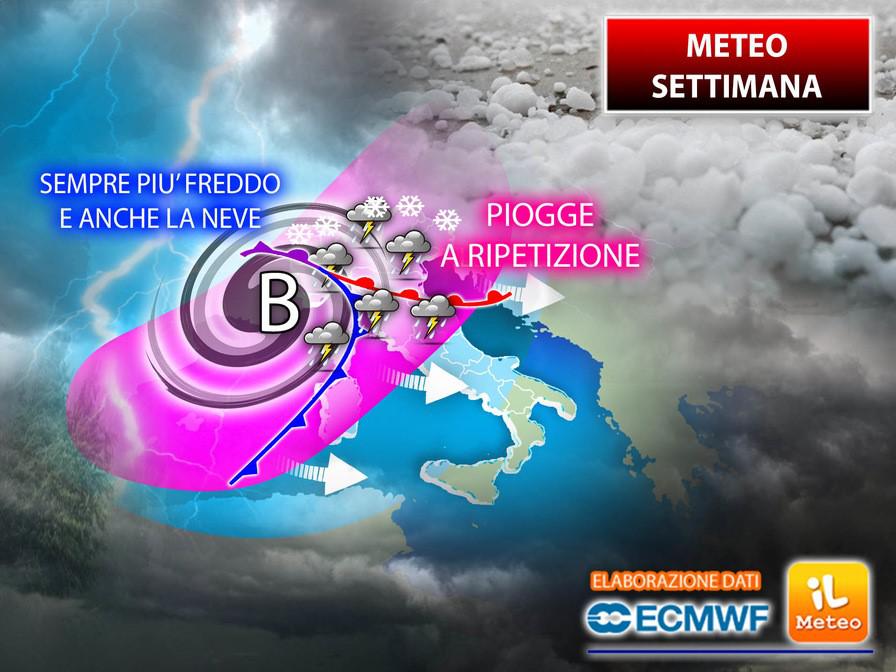 Pioggia diffusa e maltempo sul weekend: il meteo fino al 15 maggio
