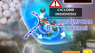 Pioggia su weekend 17 e 18 luglio, maltempo al Centro e al Sud