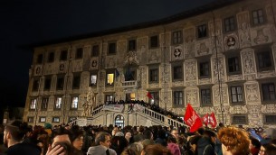 Pisa, cariche contro corteo studenti