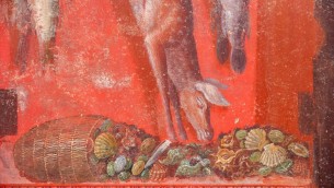 Pompei, scoperto grande affresco sul culto di Dioniso