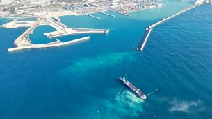 Porti, a Civitavecchia avanzano lavori per antemurale diga foranea