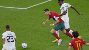 Portogallo-Ghana, Cristiano Ronaldo gol da record