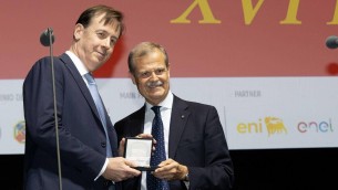 Premi, l'ad di Acea Palermo tra premiati Guido Carli