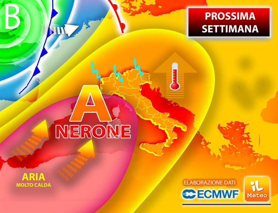 Previsioni meteo per Ferragosto: in Italia tanto caldo, afa ma anche qualche temporale