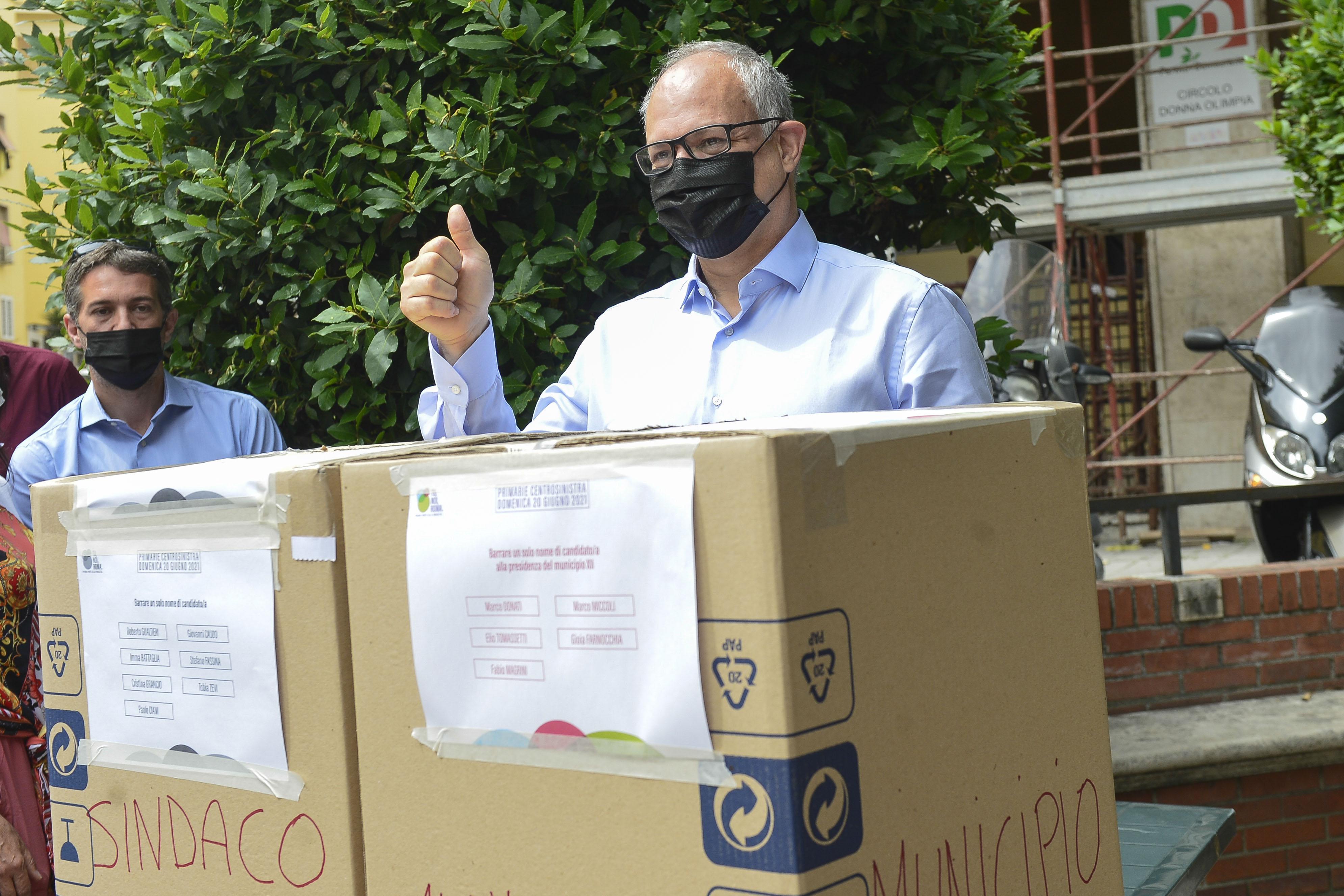 Primarie, Gualtieri oltre il 60% a Roma