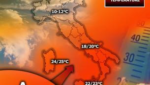 Primavera bussa alle porte, punte di 25°C: ecco dove