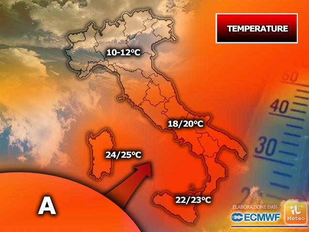 Primavera bussa alle porte, punte di 25°C: ecco dove