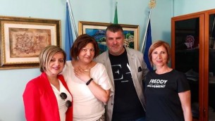 I responsabili del progetto di formazione Carcere di Paola