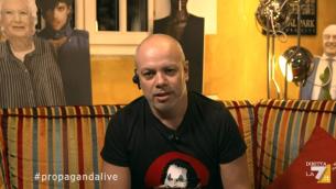 Propaganda Live, Diego Bianchi ha il covid e conduce da casa
