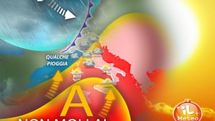 Qualche pioggia al Centro-Nord, ma l’anticiclone non molla: previsioni meteo
