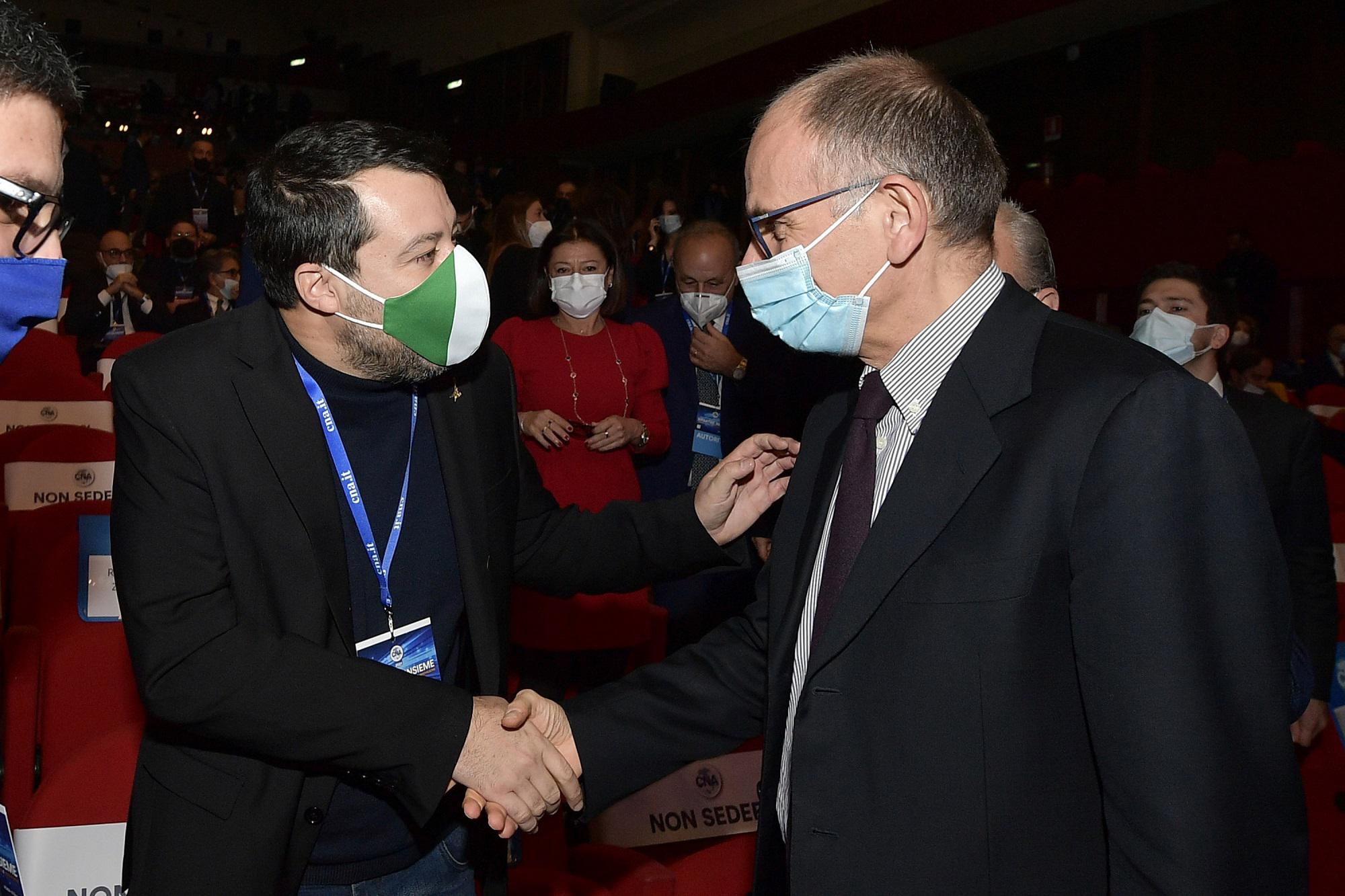 Quirinale 2022, per Salvini incontri con Letta e Conte