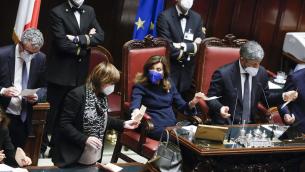Quirinale 2022, sesta votazione: 336 voti per Mattarella