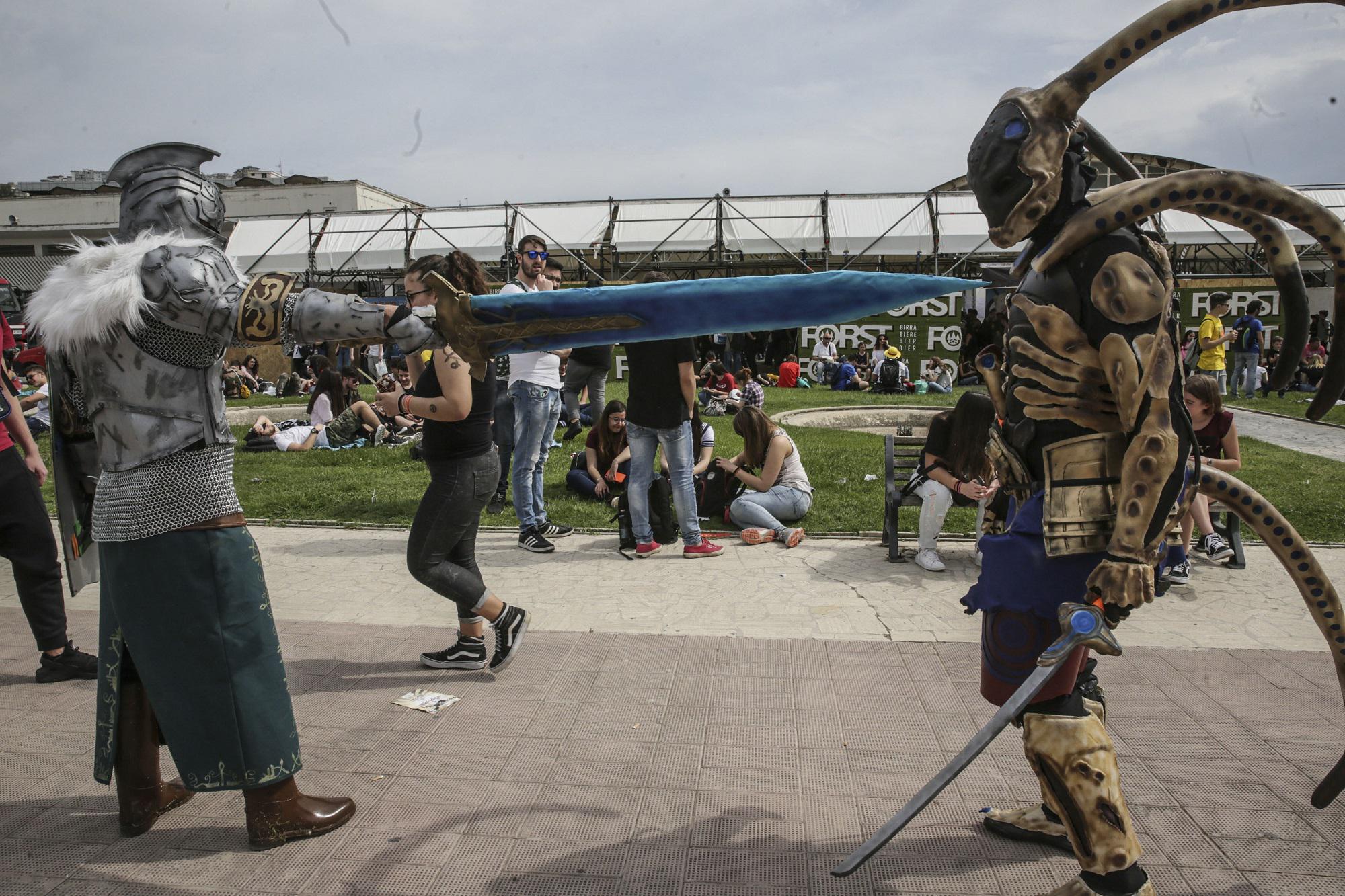 Ragazzi italiani campioni di Cosplay