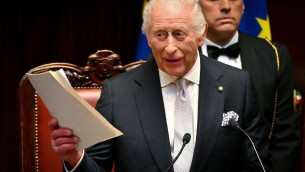 Re Carlo, discorso in italiano alla Camera