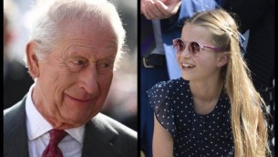 Re Carlo e la nipote Charlotte, la figlia che avrebbe voluto
