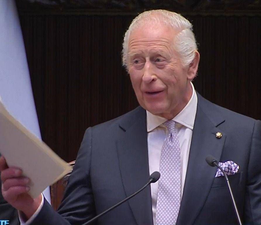 Re Carlo, il discorso in italiano alla Camera: "Nostre storie intrecciate"