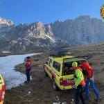 Recuperati tre alpinisti, erano bloccati a oltre 2mila metri di quota sotto Torre Chianevate