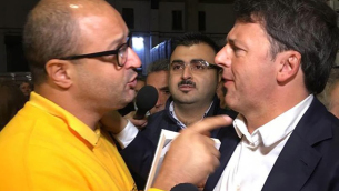 Fabio Pugliese e Matteo Renzi