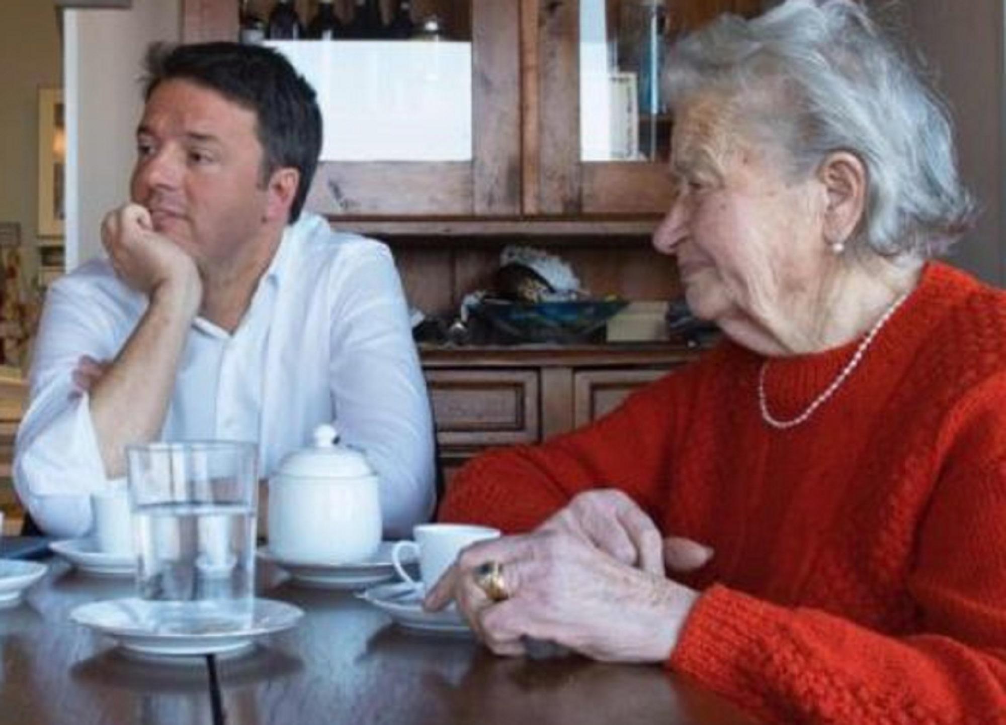 Renzi, morta la nonna Anna: "Eri roccia di semplicità e amore"