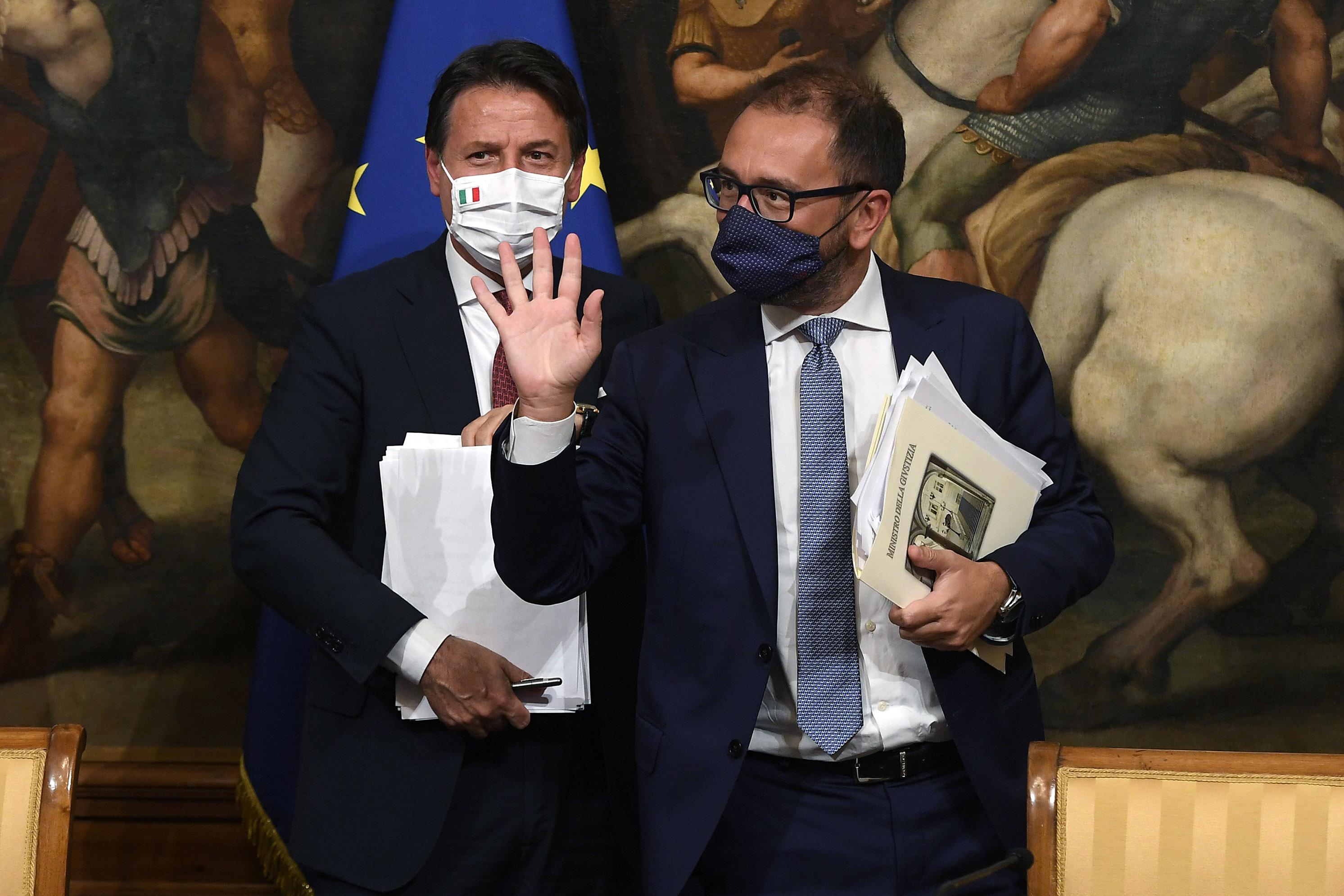 Riforma giustizia, critiche da Conte e Bonafede