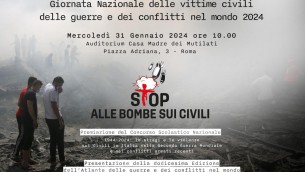 Riparte la campagna 'Stop alle bombe sui civili'