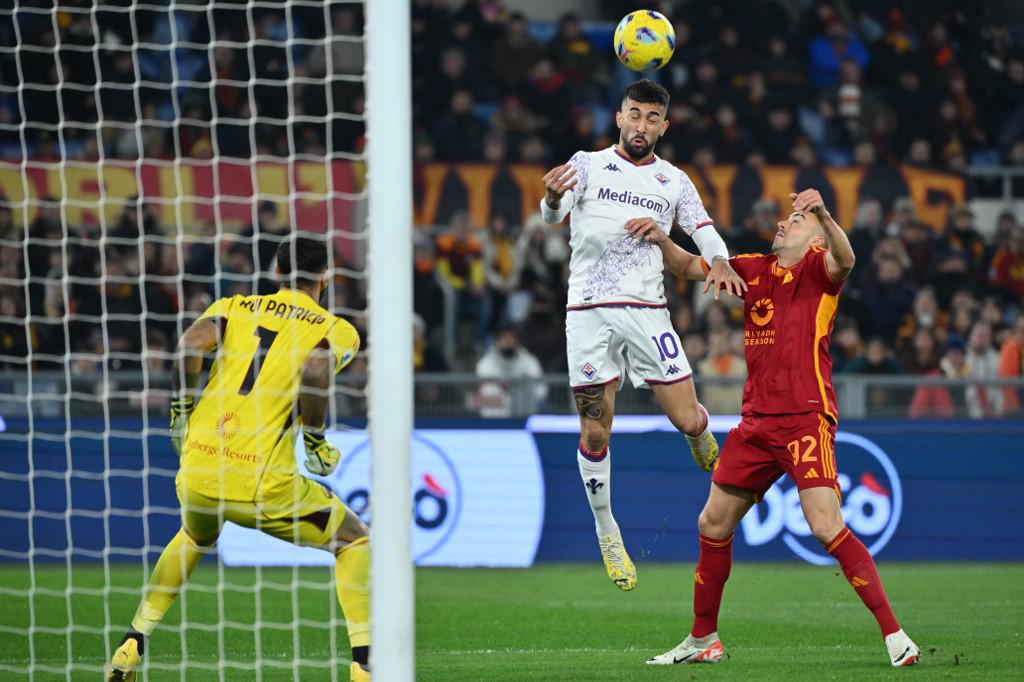 Roma-Fiorentina 1-1, gol di Lukaku e Martinez Quarta