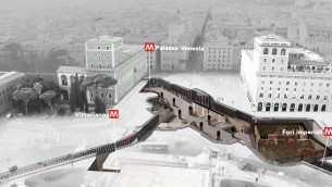 Roma, la metropolitana ‘fa storia’ con l’archeostazione Venezia