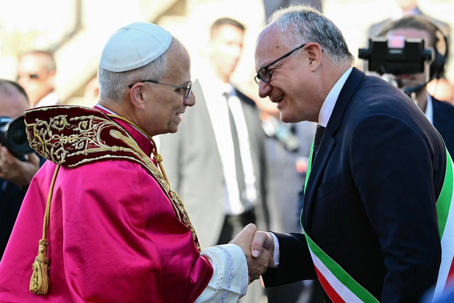 Roma, Papa Leone XIV in Campidoglio: "Per voi e con voi sono romano"