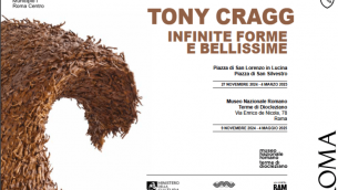 Roma, prorogata fino al 4 marzo mostra 'en plein air' di Tony Cragg nelle piazze