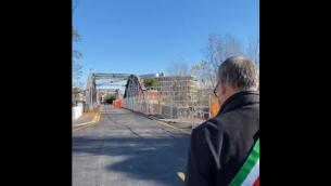 Roma, riapre il Ponte di Ferro a 70 giorni dall'incendio