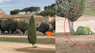 Roma senza regole, pieno camping al Circo Massimo
