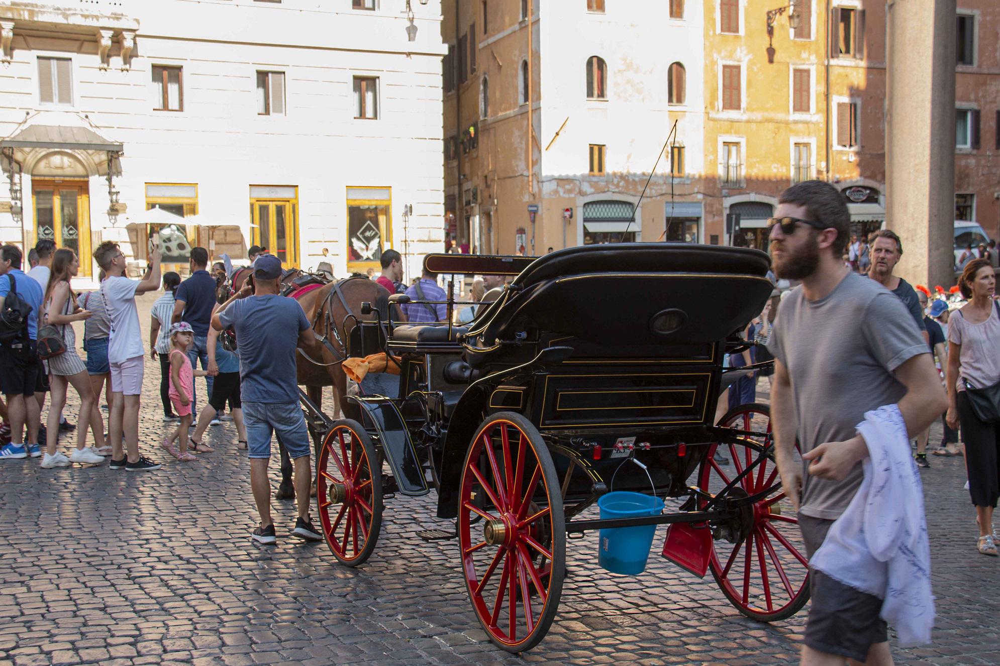Roma, stop alle botticelle nei mesi estivi