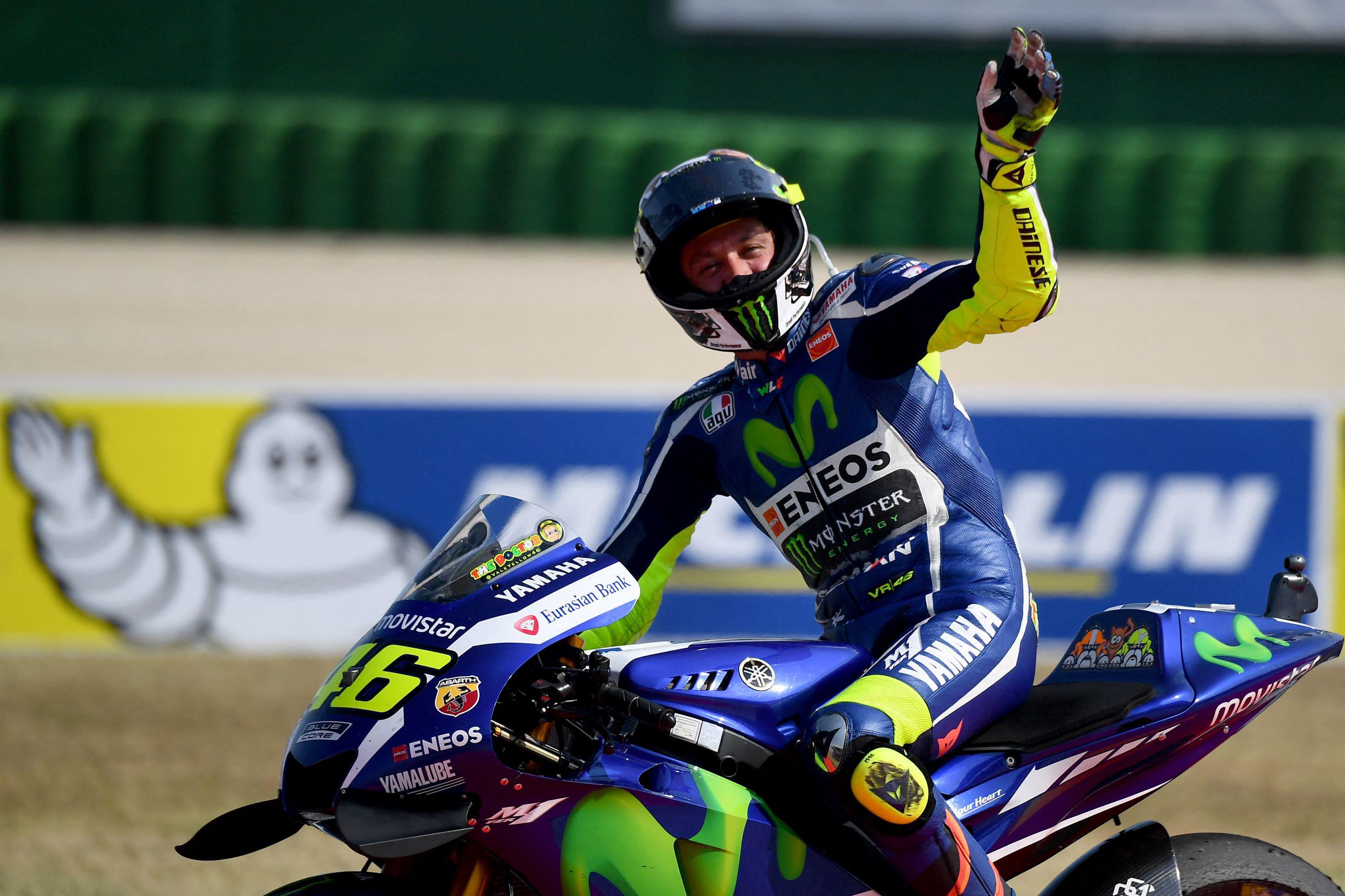 Rossi, ritiro a 42 anni: numeri e record in MotoGp