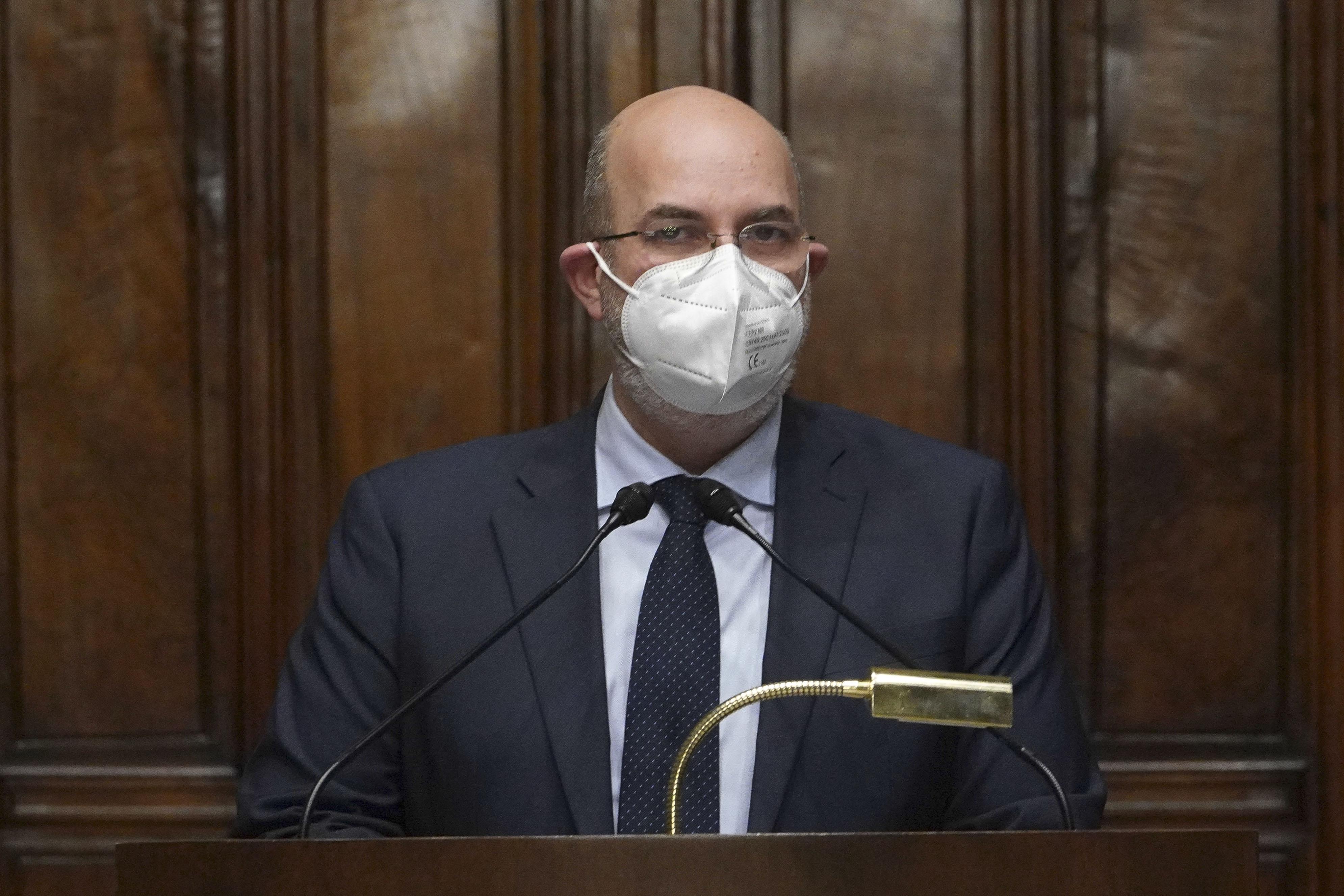 Rousseau, Crimi: "Se vince 'no' niente sostegno a Draghi"