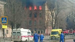 Russia, incendio nell'istituto che sviluppa missili: 10 intrappolati