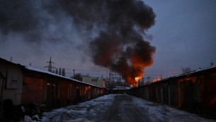 Russia: "Raid su fabbrica droni Kiev"